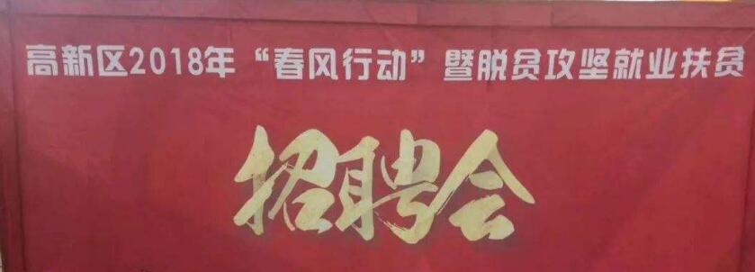 高新區(qū)開展春風(fēng)行動(dòng)專場(chǎng)招聘會(huì)